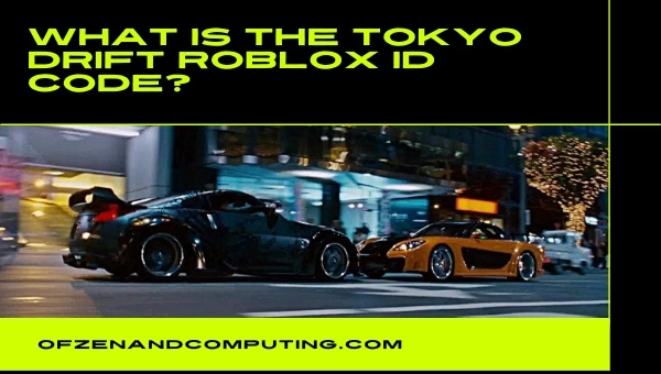 Tokyo Drift Roblox ID Code (2022): Song / Music ID Codes