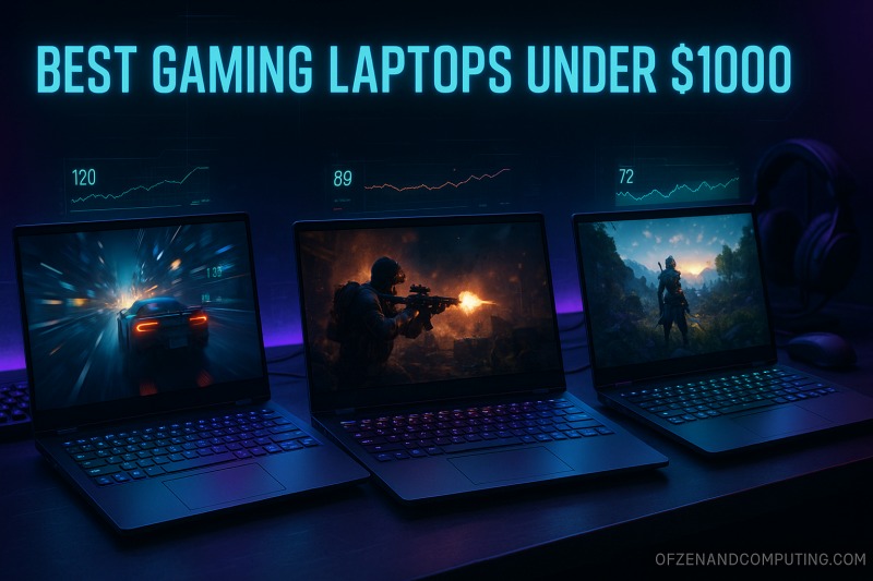Best Gaming Laptops Under $1000 - 240Hz Display