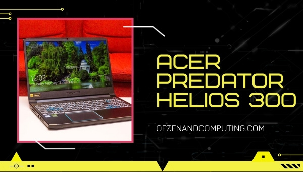 Acer Predator Helios 300 Gaming Laptop