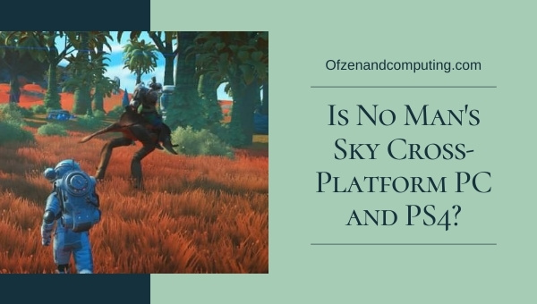 Is No Man's Sky Cross-Platform PC and PS4?