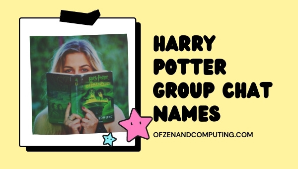 Harry Potter Group Chat Names (2022)
