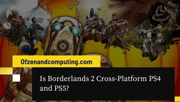 Is Borderlands 2 Cross-Platform PS4 and PS5?