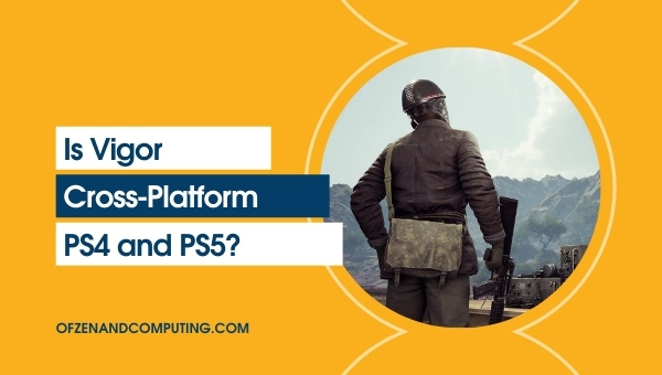 Is Vigor Cross-Platform PS4 and PS5?