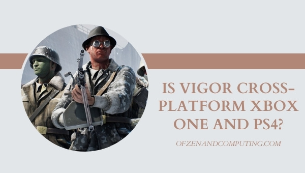Is Vigor Cross-Platform Xbox One and PS4?