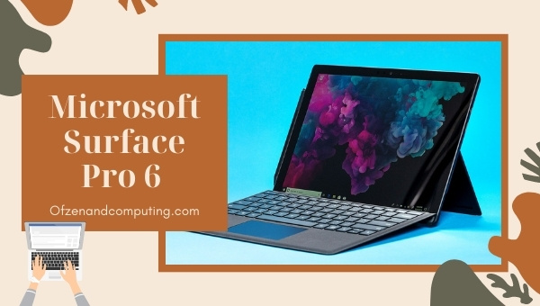Microsoft Surface Pro 6