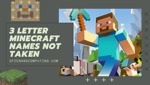 3 Letter Minecraft Names Not Taken (2022)
