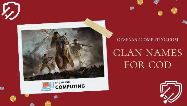 Clan Names For COD (2022)