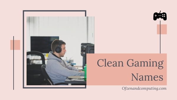 Clean Gaming Names List (2025)