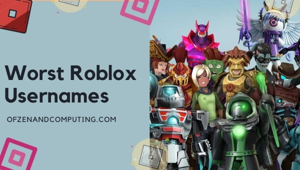 Worst Roblox Usernames / Names (2022)