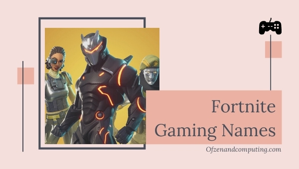 Fortnite Gaming Names List (2025)