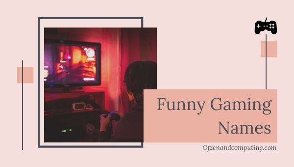 Funny Gaming Names List (2025)