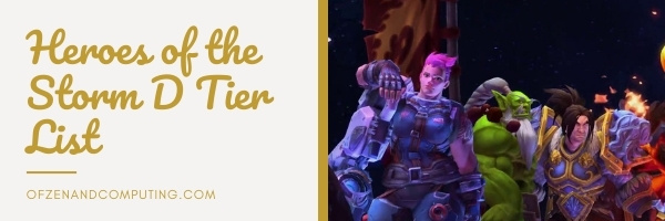 HOTS - Heroes of the Storm D Tier List (2022)