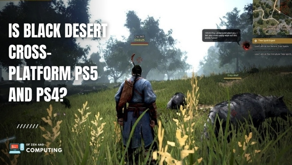 Is Black Desert Cross-Platform PS5 and PS4?