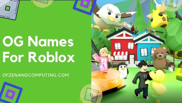 OG Names For Roblox 2022 (Usernames)