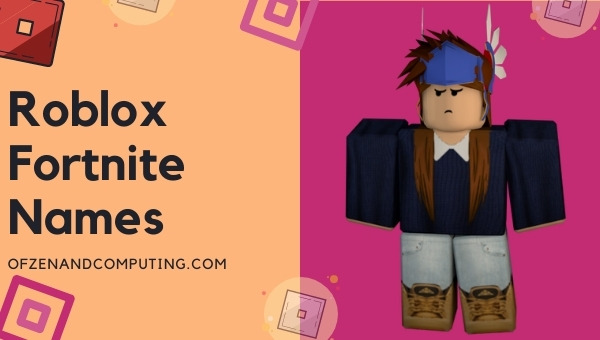 Roblox Fortnite Names 2022 (Usernames)