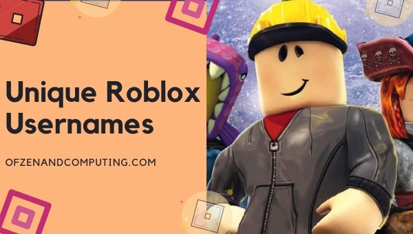 Unique Roblox Names 2022 (Not Taken)
