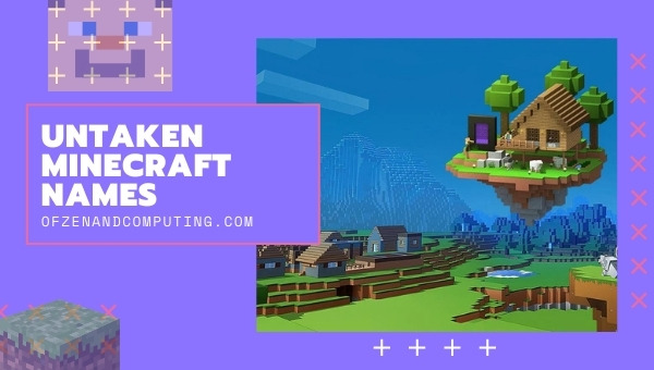 Untaken Minecraft Names (2022)