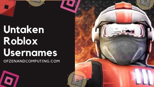 Untaken Roblox Usernames 2022 (Unique)