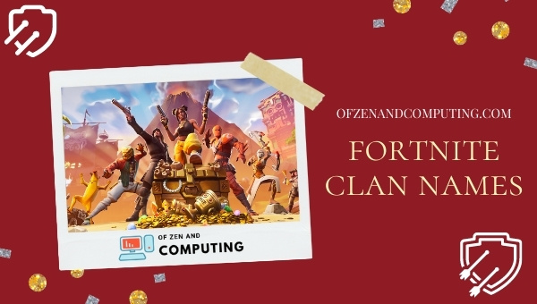 Fortnite Clan Names Ideas (2022)