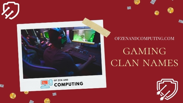 Gaming Clan Names Ideas (2022)