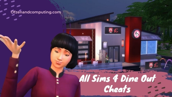 All Sims 4 Dine Out Cheats (2022): Restaurant