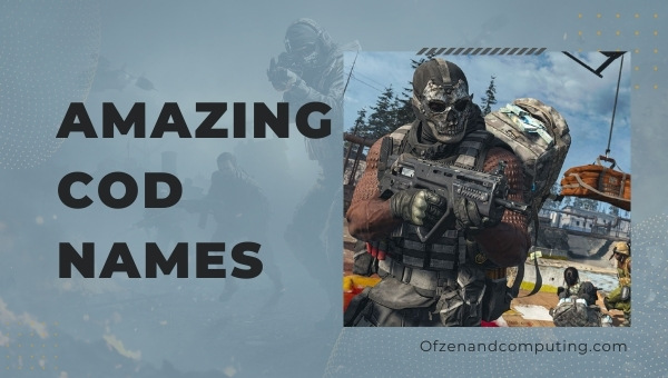 Amazing COD Names (2022)