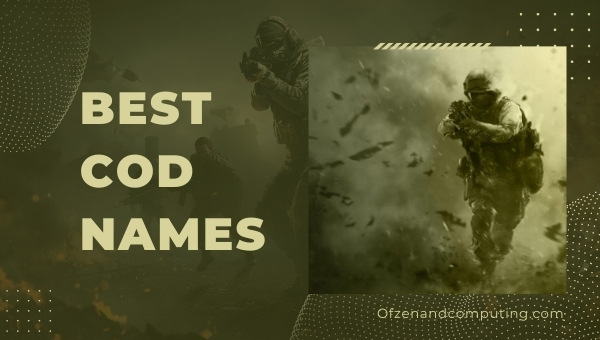 Best COD Names (2022)