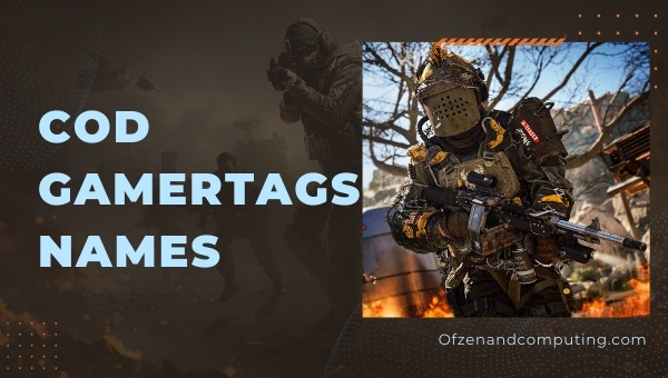 COD Gamertags Names (2022)