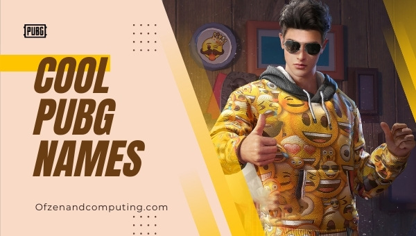 Cool PUBG Names (2022)