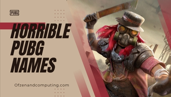 Horrible PUBG Names 2022 (Worst)