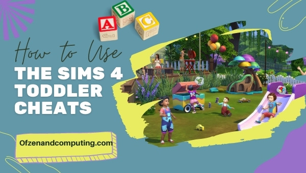 How to Use The Sims 4 Toddler Cheats?