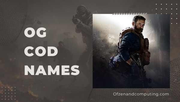OG COD Names (2022)
