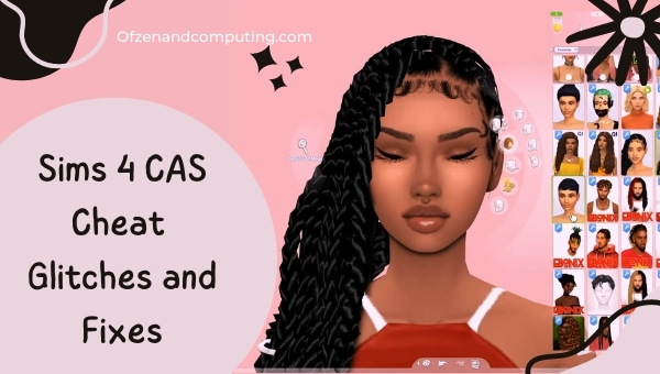 Sims 4 CAS Cheat - Glitches and Fixes