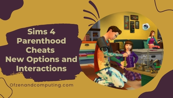 Sims 4 Parenthood Cheats - New Options and Interactions