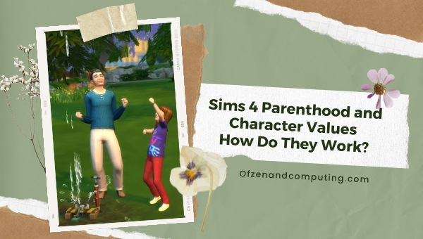 Sims 4 Parenthood and Character Values - How Do They Work?