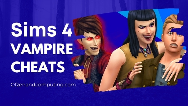 CÓDIGOS E TRUQUES DOS VAMPIROS NO THE SIMS 4- TRANSFORME SEU SIM EM VAMPIRO.  