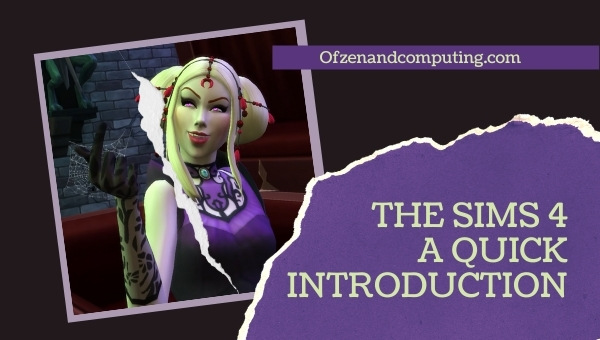 The Sims 4 - A Quick Introduction