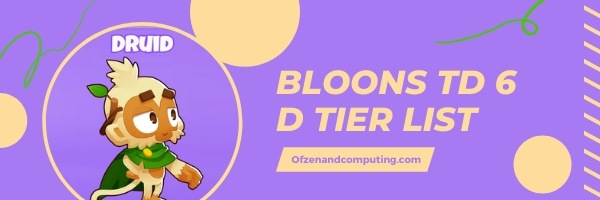 Bloons TD 6 Monkey Tower D Tier List (2022)