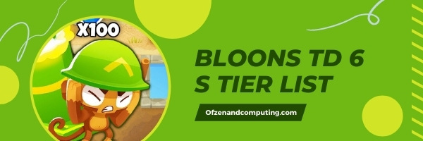Bloons TD 6 Monkey Tower S Tier List (2022)