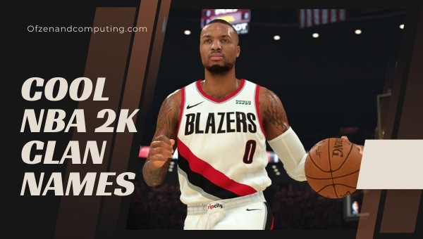 Cool NBA 2K Clan Names