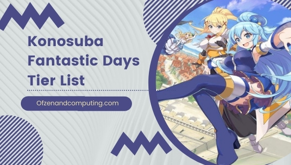 Konosuba Fantastic Days Tier List (2022) Best Characters