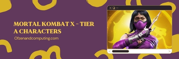 Mortal Kombat X Tier A List (2022)