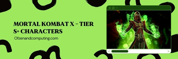 Mortal Kombat X Tier S+ List (2022)
