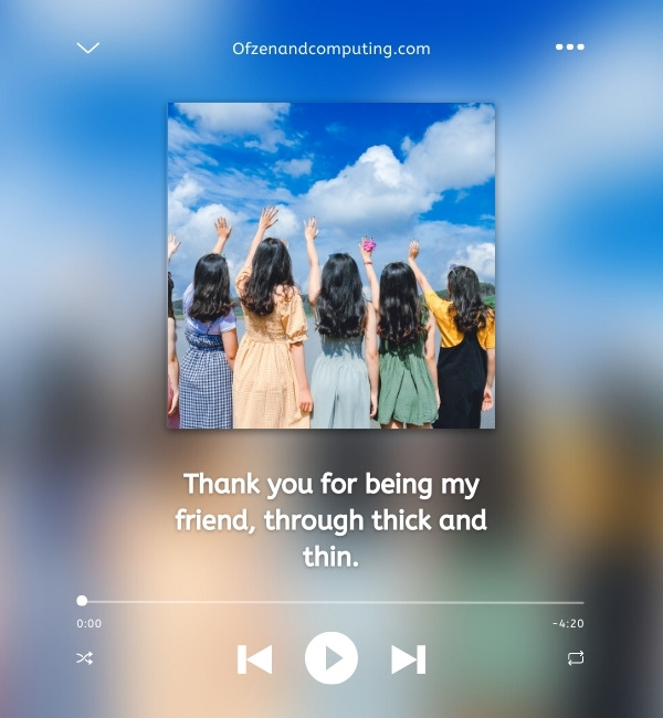 Song Lyrics Instagram Captions For Friends (2022)