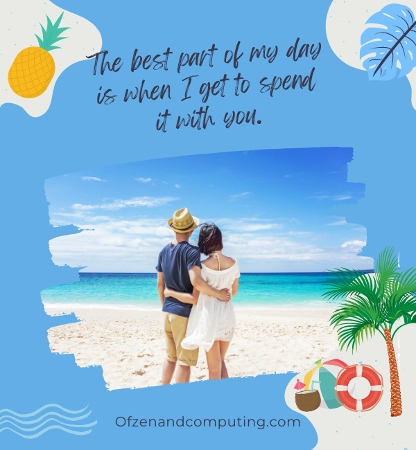 Beach Instagram Captions For Couple (2022)
