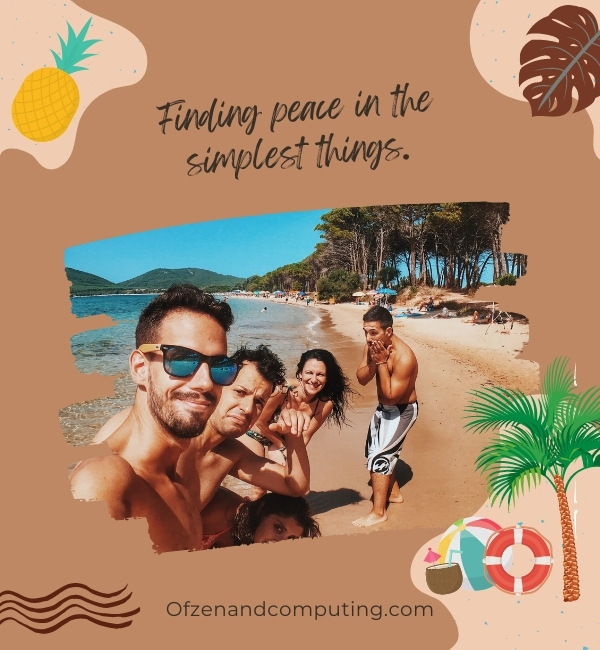 Beach Selfie Captions For Instagram (2022)
