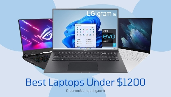 Best Gaming Laptops Under $1200