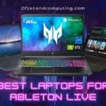 Beste laptops voor Ableton Live