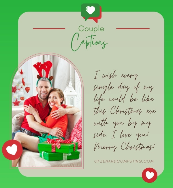 Christmas Instagram Captions For Couples (2022)