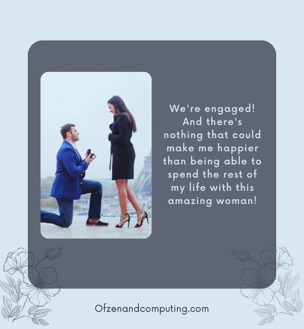 Cute Engagement Captions For Instagram (2022)